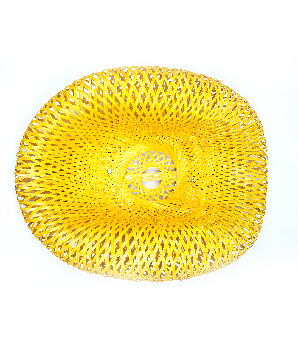 Bamboo boat shaped Lamp Shade 
