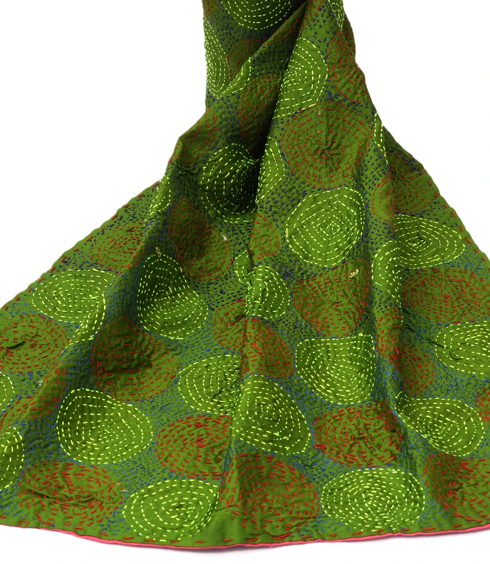 Womens Heavy embroidery stole