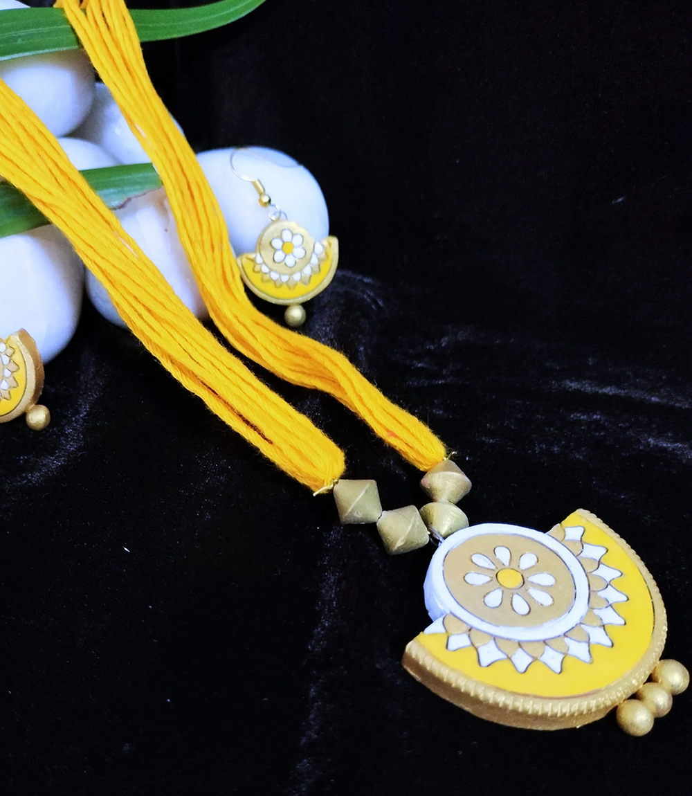 necklace-set-terracota-jewellery-yel