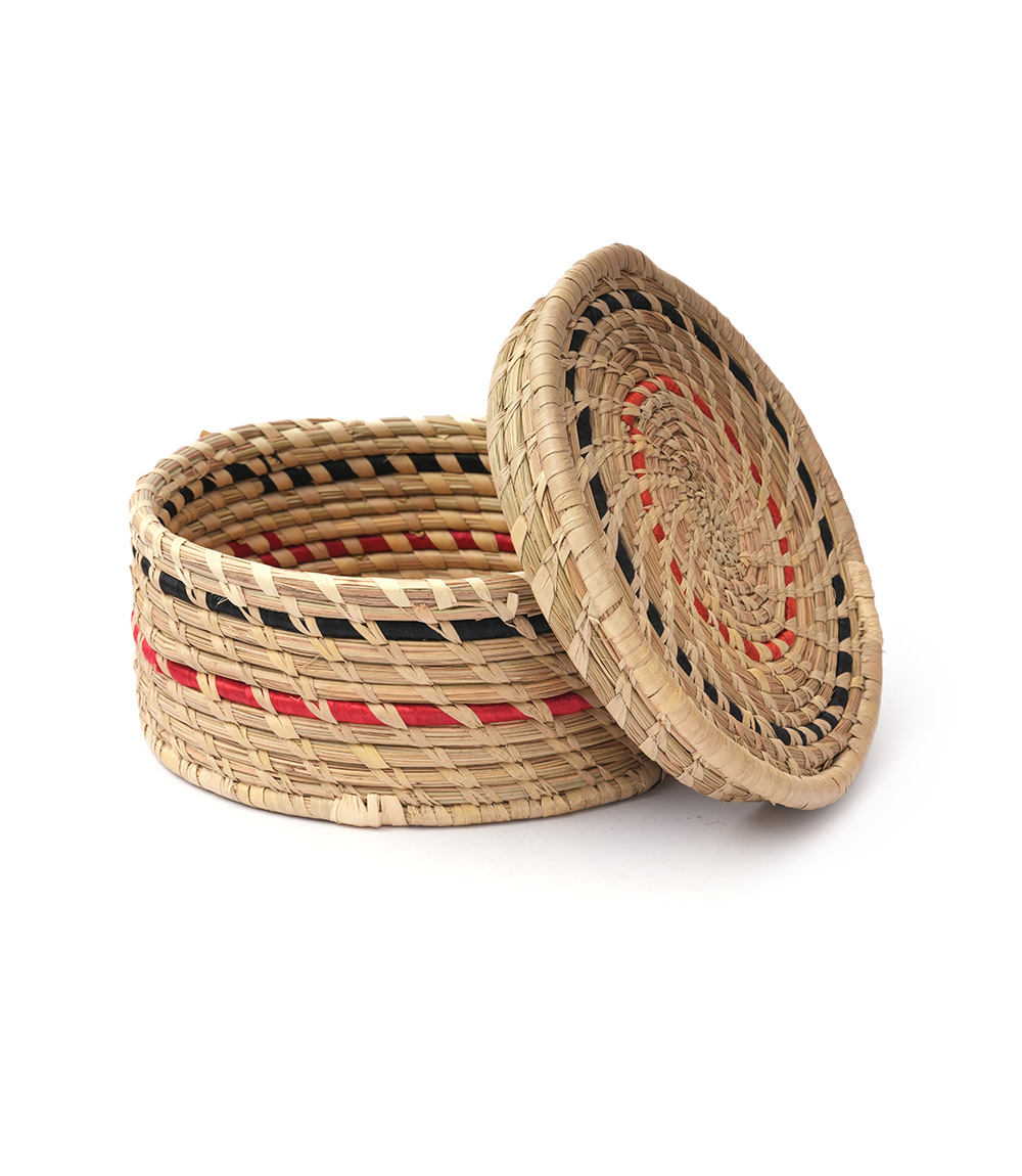 Handmade Grass woven Roti Box