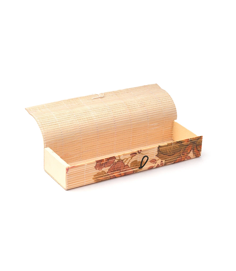 Bamboo pencil box