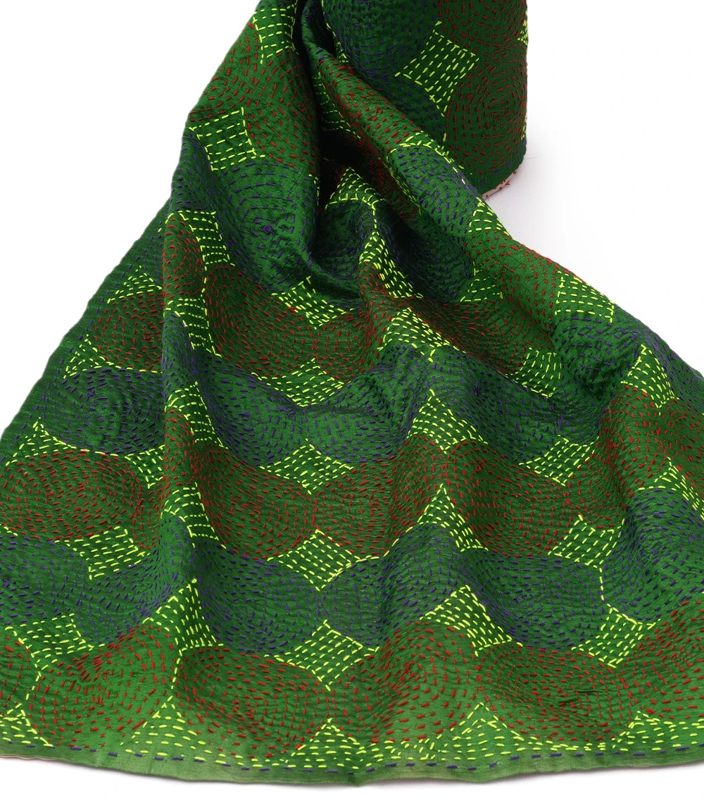 Womens Heavy embroidery stole