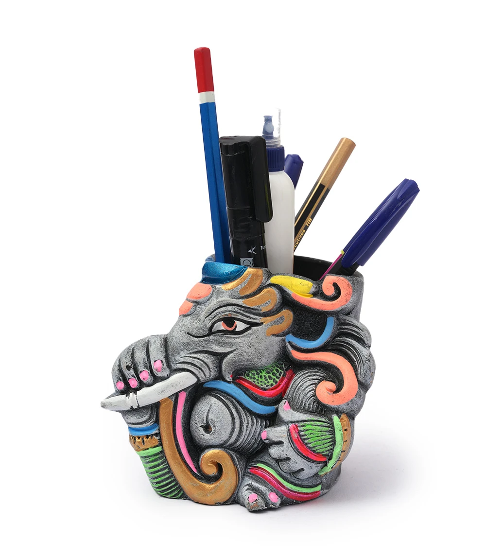 terracotta pen stand