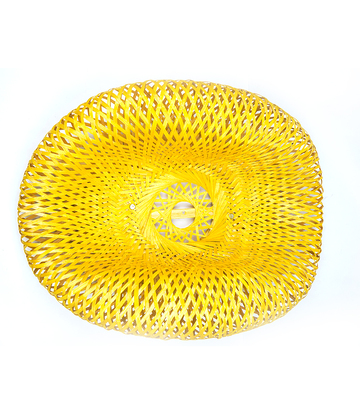 Bamboo boat shaped Lamp Shade 
