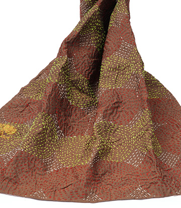 Womens Heavy embroidery stole