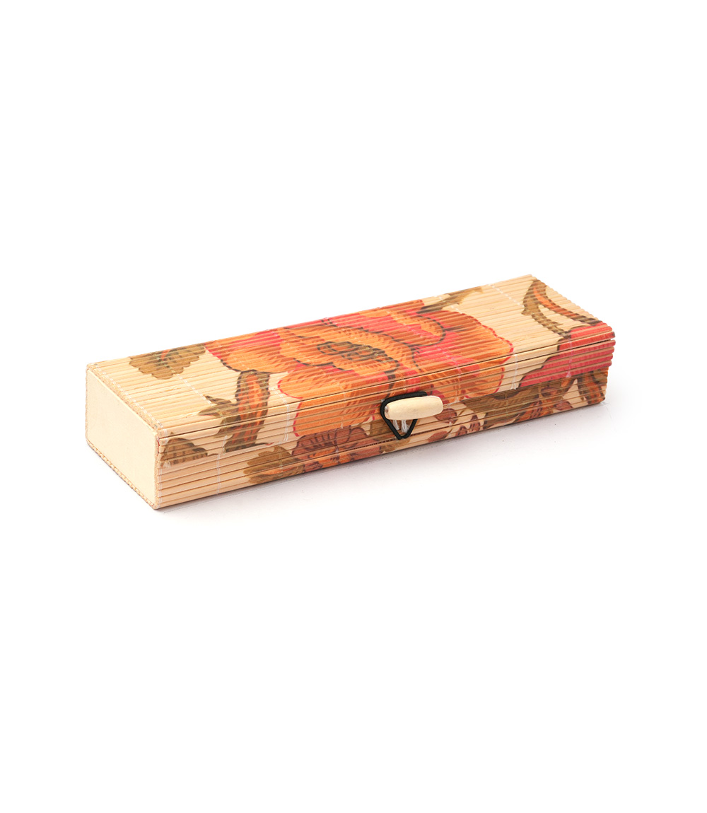 Bamboo pencil box